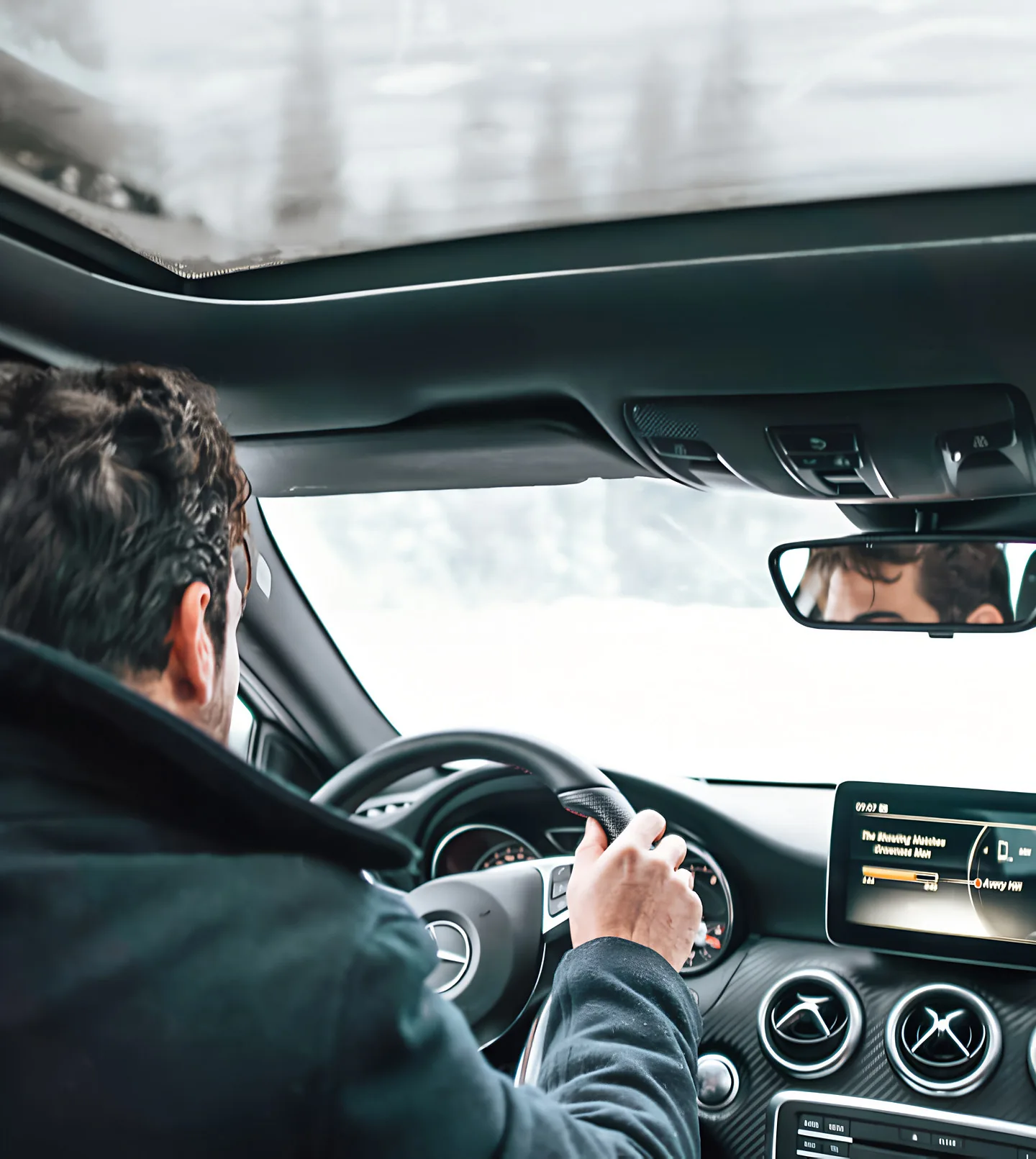 Chauffeur onderweg